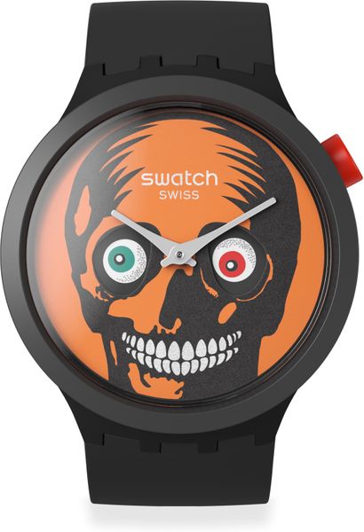 Swatch IT'S SPOOKY TIME SB03B700 Unisexuhr Swatch IT'S SPOOKY TIME SB03B700 Unisexuhr