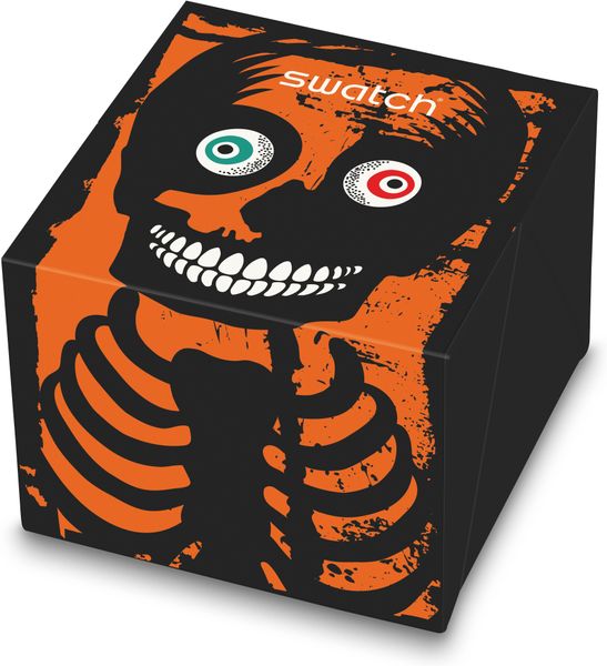 Swatch IT'S SPOOKY TIME SB03B700 Unisexuhr Swatch IT'S SPOOKY TIME SB03B700 Unisexuhr