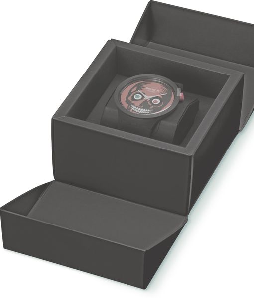 Swatch IT'S SPOOKY TIME SB03B700 Unisexuhr Swatch IT'S SPOOKY TIME SB03B700 Unisexuhr