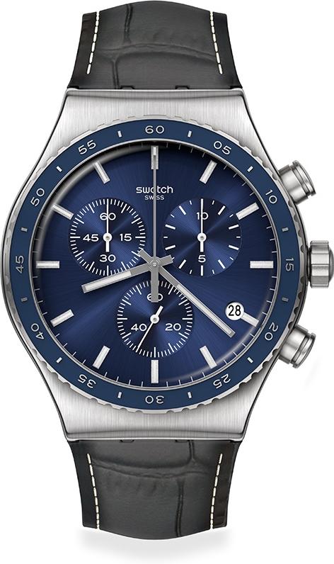 Swatch COBALT LAGOON YVS496 Herrenchronograph