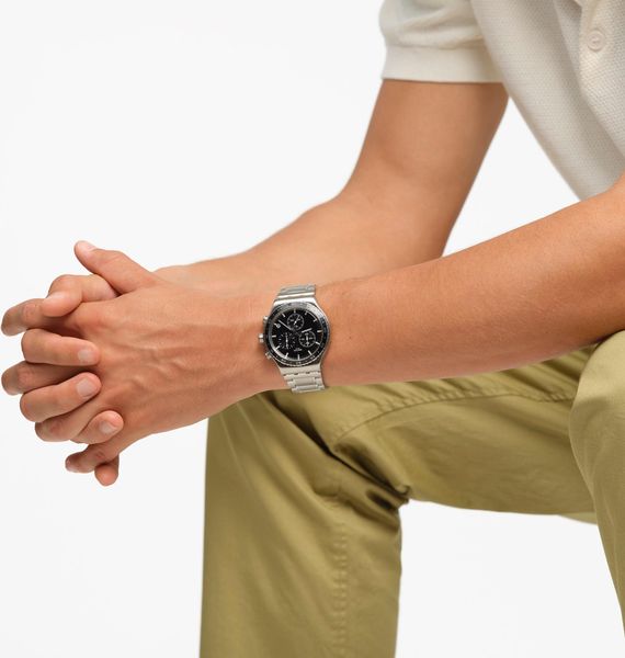 Swatch CARBONIUM DREAM YVS495G Cronografo uomo Swatch CARBONIUM DREAM YVS495G Cronografo uomo