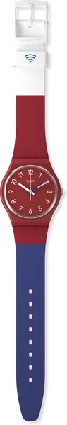 Swatch COLORE BLOCCO PAY! SO28R109-5300 Orologio unisex Swatch COLORE BLOCCO PAY! SO28R109-5300 Orologio unisex