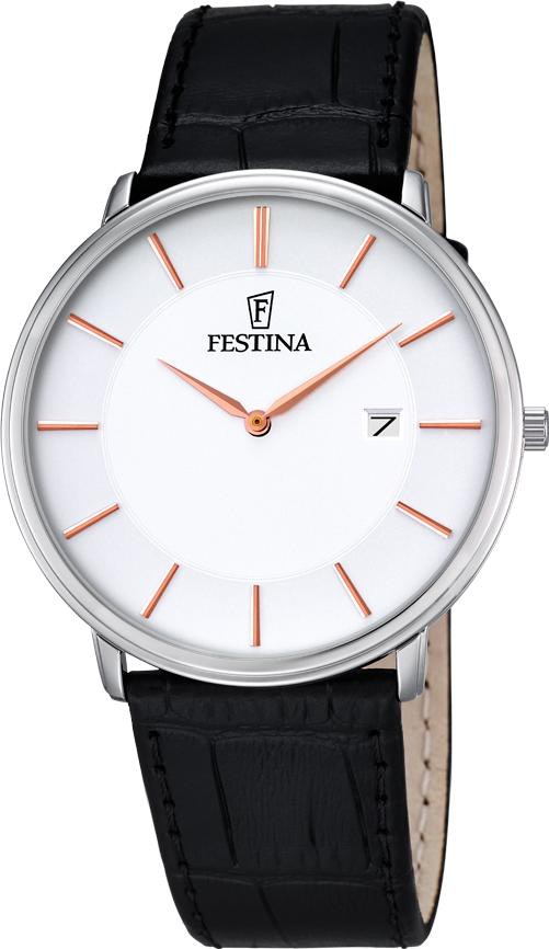 Festina Classic F6839/3 Mens Wristwatch Classic & Simple