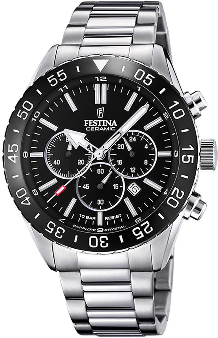 Festina Keramik F20575/3 Herrenchronograph