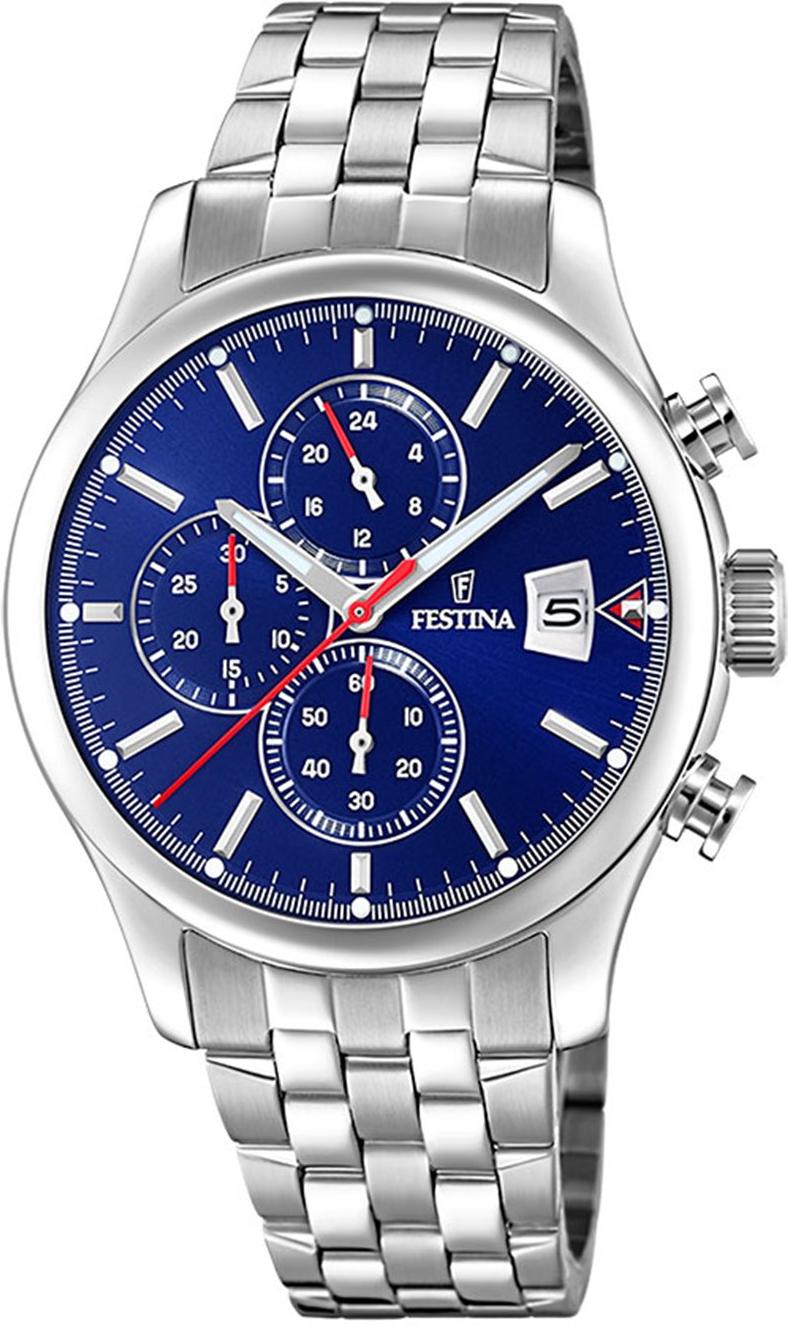 Festina Timeless Chronograph F20374/2 Chronographe pour homme