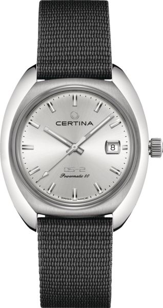 Certina Heritage DS-2 Powermatic C024.407.18.031.00 Montre Automatique pour hommes Réserve de marche de 80 heures Certina Heritage DS-2 Powermatic C024.407.18.031.00 Montre Automatique pour hommes Réserve de marche de 80 heures