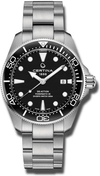 Certina DS Action C032.607.11.051.00 Orologio automatico uomo Orologio da immersione Certina DS Action C032.607.11.051.00 Orologio automatico uomo Orologio da immersione