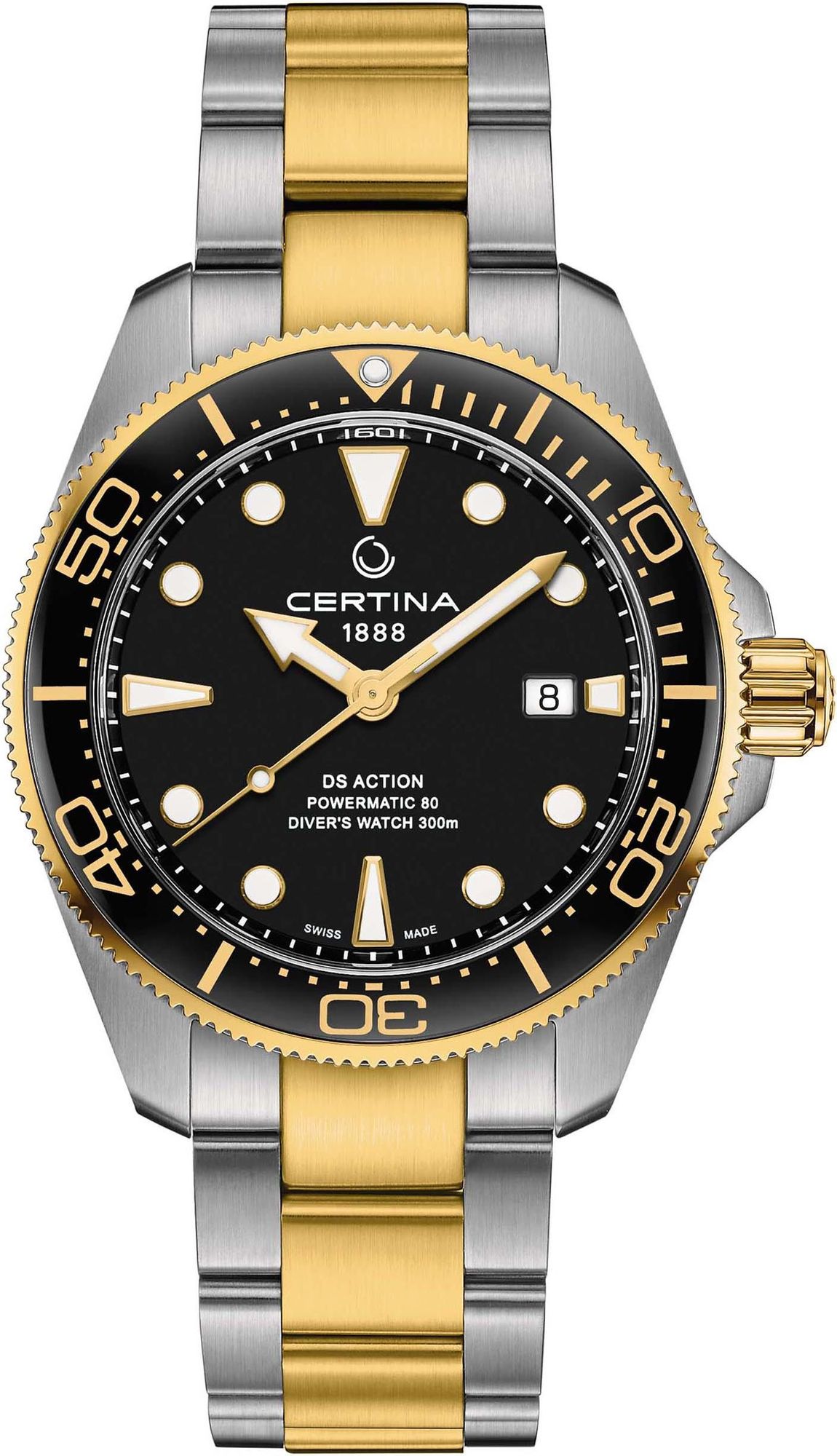 Certina DS Action C032.607.22.051.00 Herren Automatikuhr 80h Gangreserve