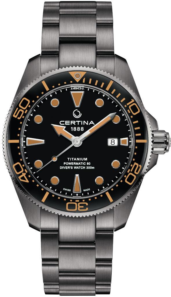 Certina DS Action C032.607.44.051.00 Montre Automatique pour hommes Réserve de marche de 80 heures