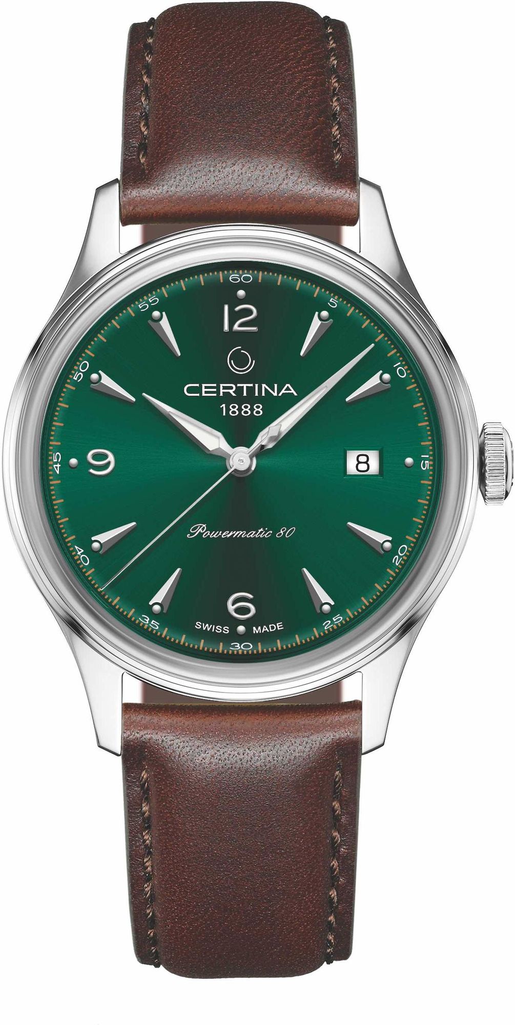 Certina DS C038.407.16.097.00 Herren Automatikuhr 80h Gangreserve