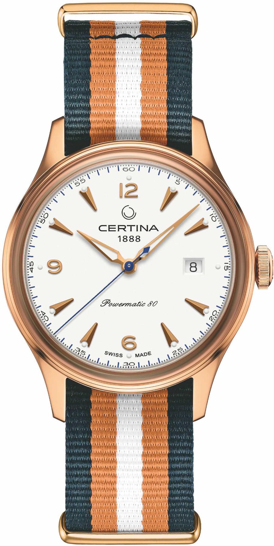 Certina DS C038.407.38.037.00 Herren Automatikuhr 80h Gangreserve