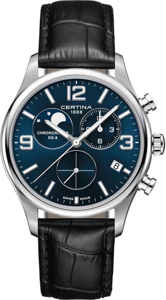 Certina DS-8 C033.460.16.047.00 Chronographe pour homme Certina DS-8 C033.460.16.047.00 Chronographe pour homme
