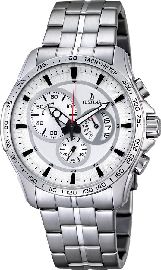 Festina Chronograph Sport F6849/1 Cronógrafo para hombres Carcasa Maciza