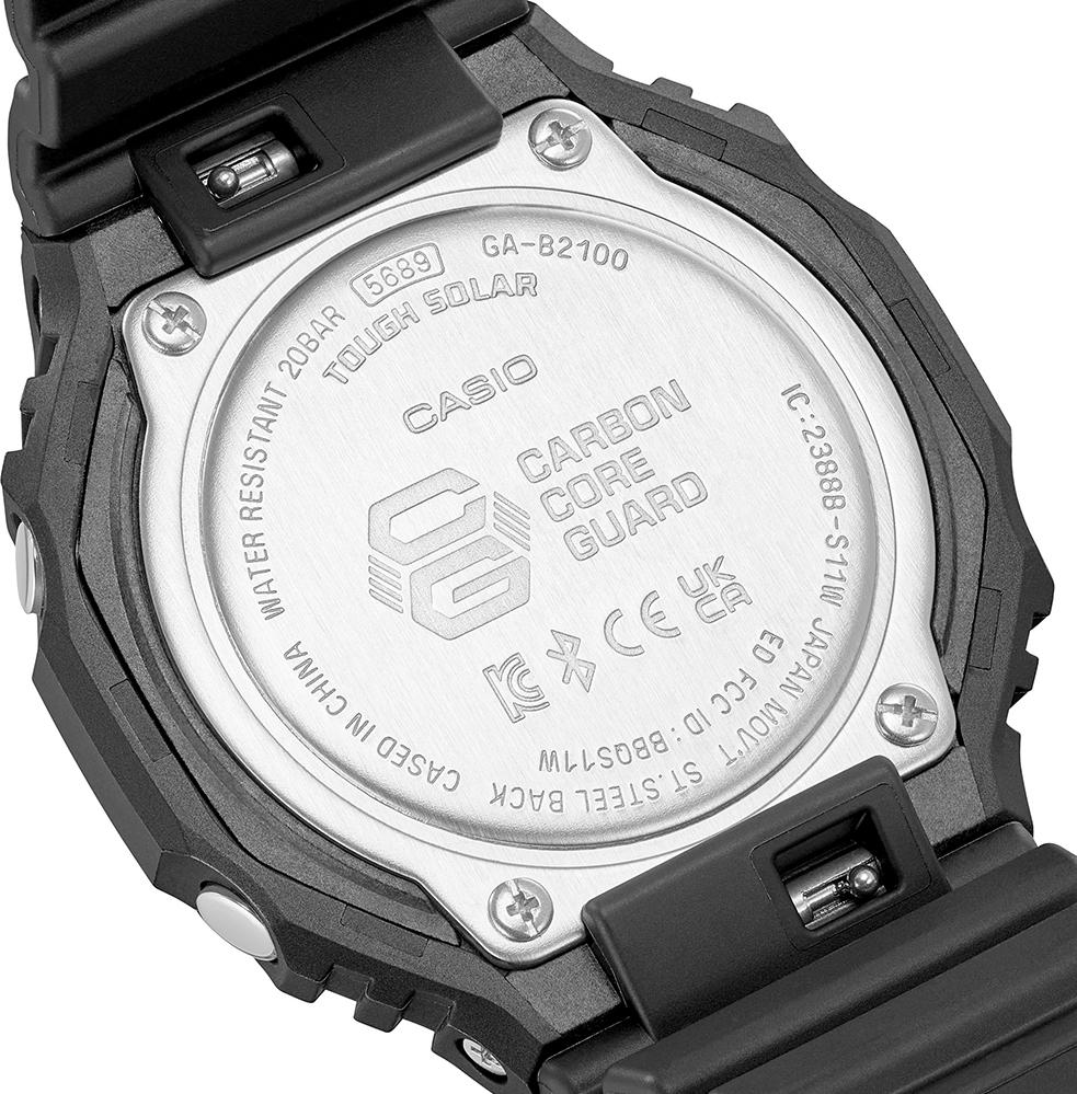 Casio GA-B2100-1A1ER Heren armbandhorloge Bluetooth-technologie