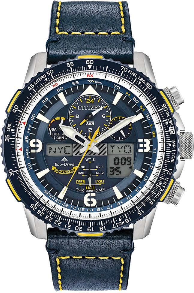 Citizen Eco Drive Radio Controlled Citizen JY8078-01L Orologio a controllo radio uomo Funzionamento a energia solare