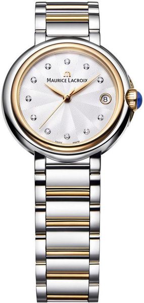 Maurice Lacroix Fiaba Round FA1004-PVP13-150-1 Montre Bracelet pour femmes avec des diamants véritables Maurice Lacroix Fiaba Round FA1004-PVP13-150-1 Montre Bracelet pour femmes avec des diamants véritables