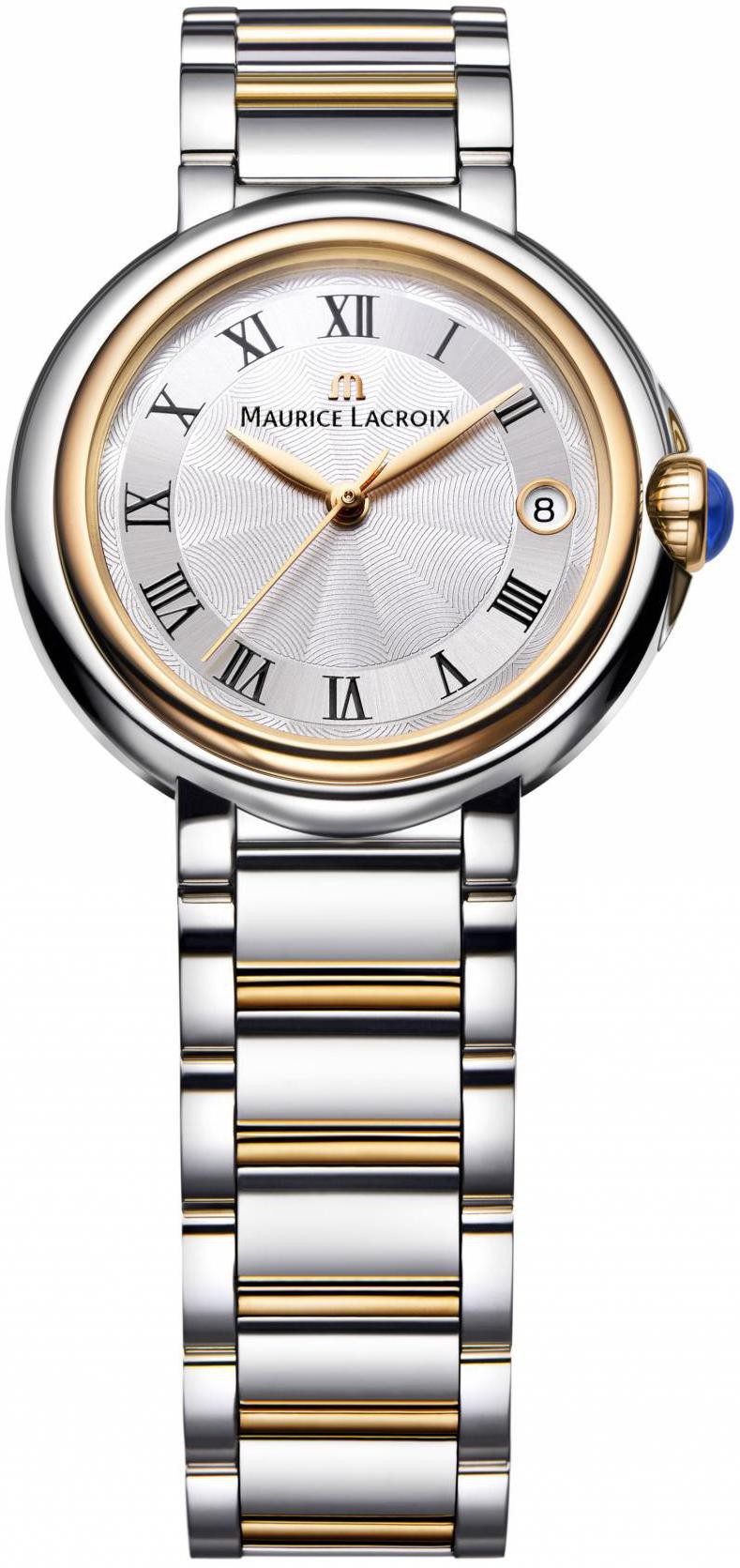 Maurice Lacroix Fiaba Round FA1004-PVP13-110-1 Montre Bracelet pour femmes très élégant