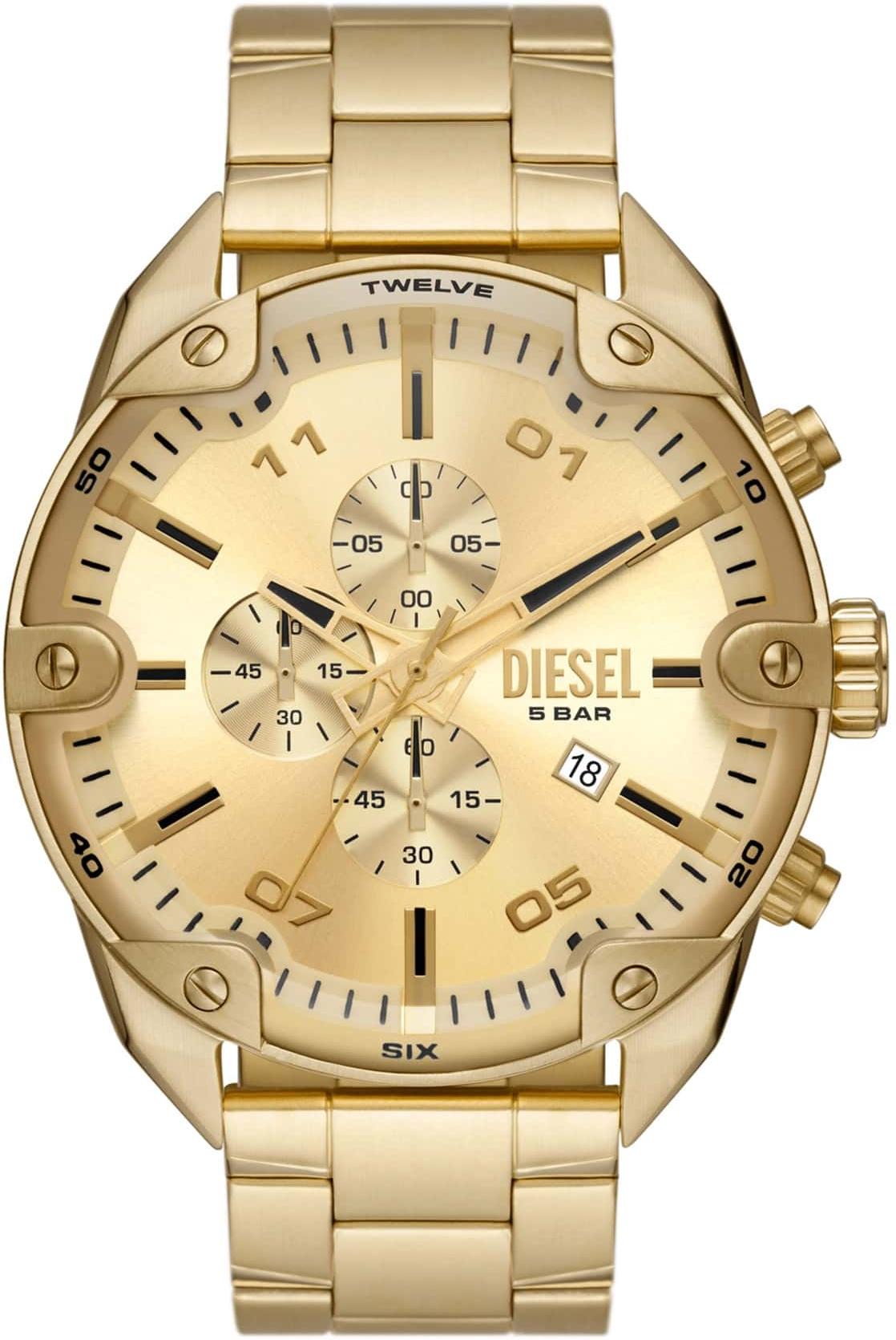 DIESEL SPIKED DZ4608 Cronógrafo para hombres