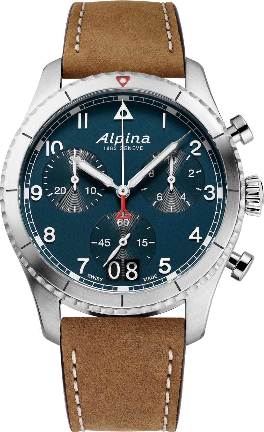 Alpina Geneve PILOT HERITAGE MANUFACTURE AL-372NW4S26 Cronografo uomo