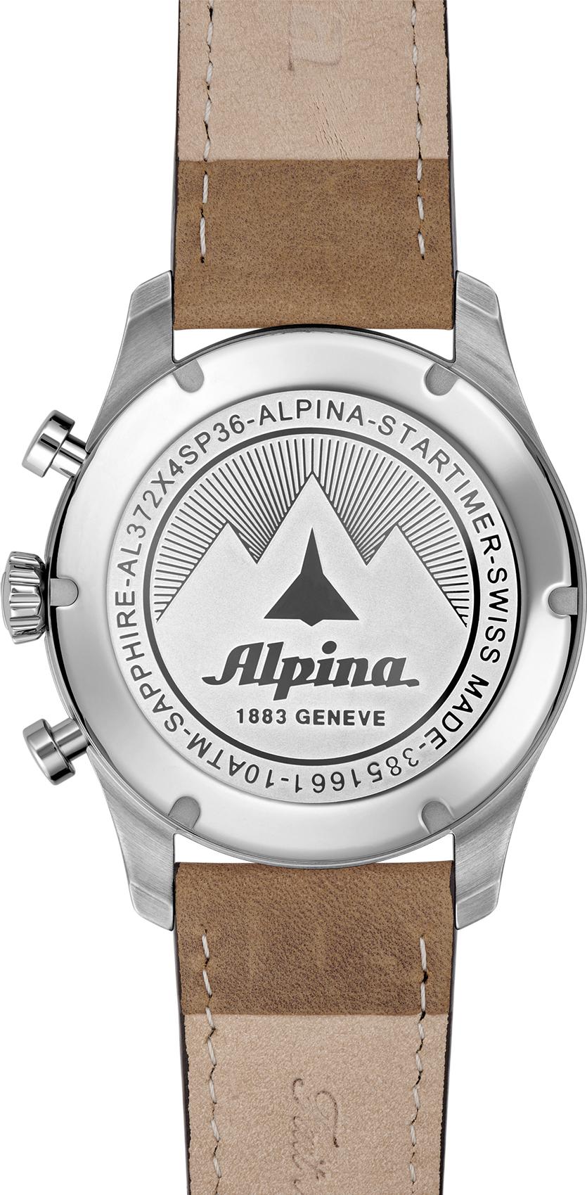 Alpina Geneve PILOT HERITAGE MANUFACTURE AL-372NW4S26 Cronografo uomo