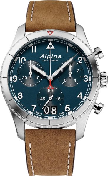 Alpina Geneve PILOT HERITAGE MANUFACTURE AL-372NW4S26 Cronografo uomo Alpina Geneve PILOT HERITAGE MANUFACTURE AL-372NW4S26 Cronografo uomo