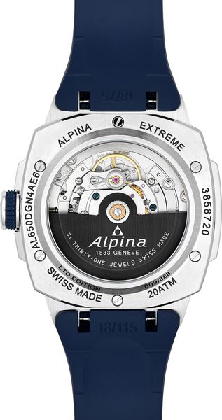 Alpina Geneve EXTREME REGULATOR AUTOMATIC AL-650DGN4AE6 Orologio automatico uomo Orologio da immersione Alpina Geneve EXTREME REGULATOR AUTOMATIC AL-650DGN4AE6 Orologio automatico uomo Orologio da immersione