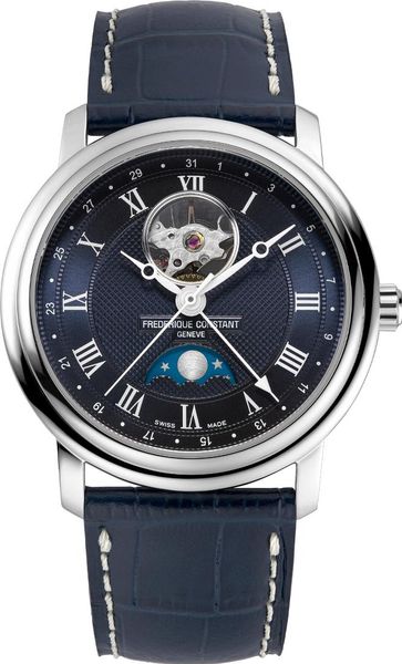Frederique Constant Geneve Classics Heartbeat Moonphase Date FC-335MCNW4P26 Herren Automatikuhr Mondphase Frederique Constant Geneve Classics Heartbeat Moonphase Date FC-335MCNW4P26 Herren Automatikuhr Mondphase