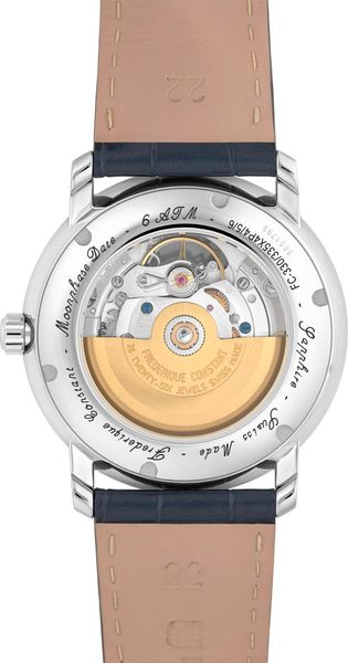 Frederique Constant Geneve Classics Heartbeat Moonphase Date FC-335MCNW4P26 Herren Automatikuhr Mondphase Frederique Constant Geneve Classics Heartbeat Moonphase Date FC-335MCNW4P26 Herren Automatikuhr Mondphase