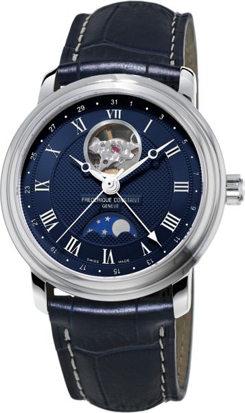 Frederique Constant Geneve Classics Heartbeat Moonphase Date FC-335MCNW4P26 Herren Automatikuhr Mondphase Frederique Constant Geneve Classics Heartbeat Moonphase Date FC-335MCNW4P26 Herren Automatikuhr Mondphase