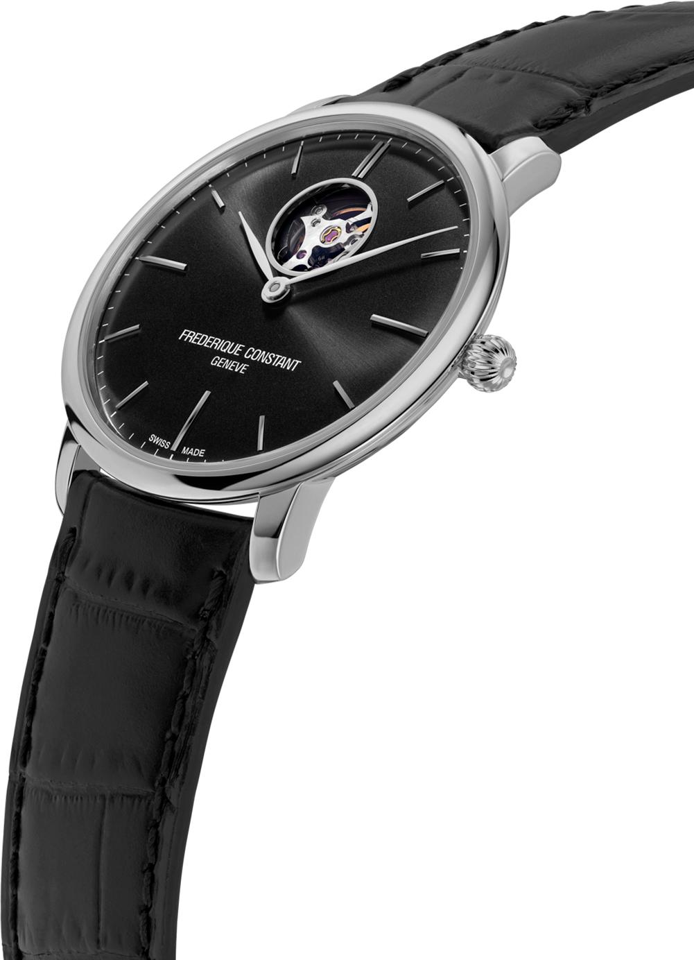 Frederique Constant Geneve Slimline Heart Beat Automatic FC-312B4S6 Herren Automatikuhr