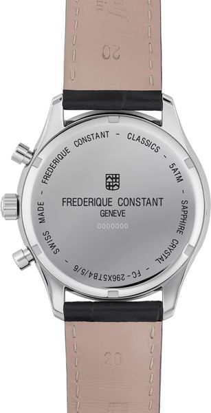 Frederique Constant Geneve Classics Quartz Chrono.Big Date FC-296SW5B6 Herrenchronograph
