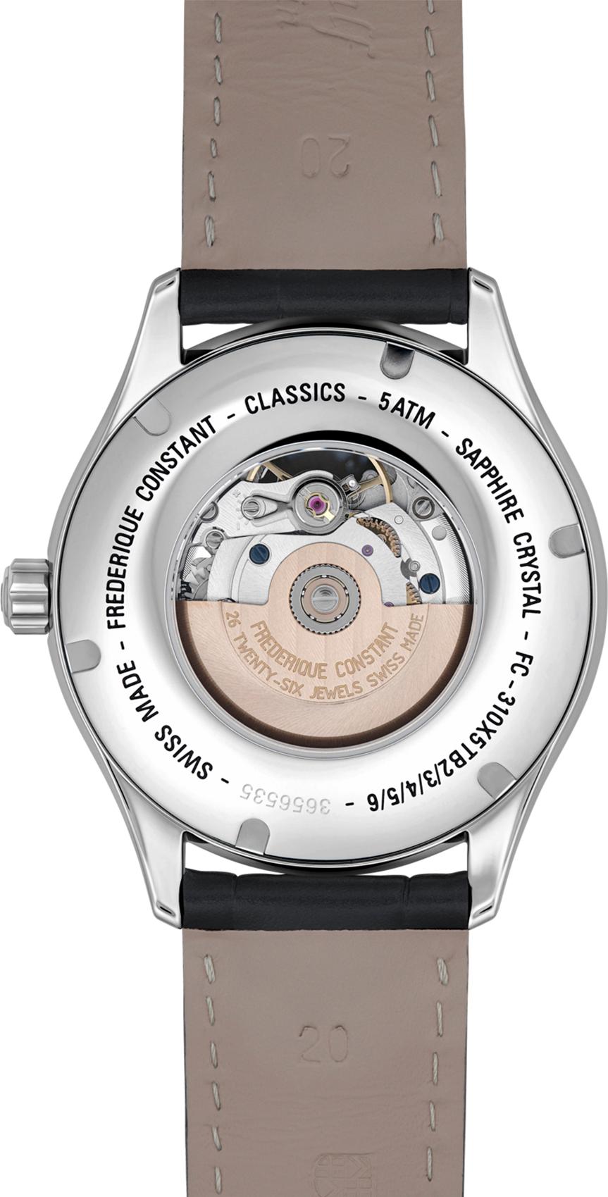 Frederique Constant Geneve Classics Heart Beat Automatic FC-310MCK5B6 Automatisch horloge voor heren