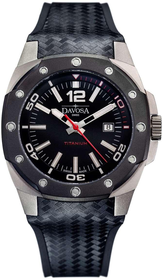 Davosa TITANIUM AUTOMATIC 16156155 Orologio automatico uomo Con cinturino di riserva