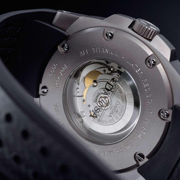 Davosa TITANIUM AUTOMATIC 16156155 Orologio automatico uomo Con cinturino di riserva Davosa TITANIUM AUTOMATIC 16156155 Orologio automatico uomo Con cinturino di riserva