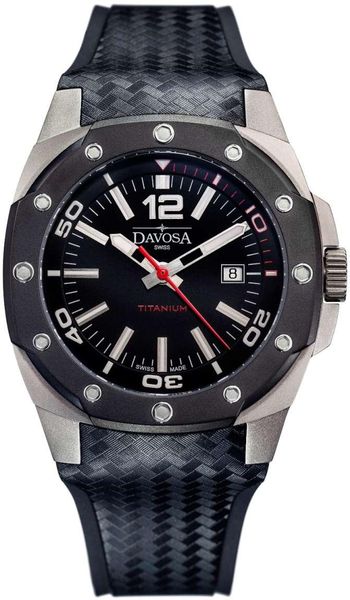 Davosa TITANIUM AUTOMATIC 16156155 Orologio automatico uomo Con cinturino di riserva Davosa TITANIUM AUTOMATIC 16156155 Orologio automatico uomo Con cinturino di riserva