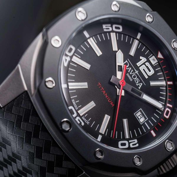 Davosa TITANIUM AUTOMATIC 16156155 Orologio automatico uomo Con cinturino di riserva Davosa TITANIUM AUTOMATIC 16156155 Orologio automatico uomo Con cinturino di riserva