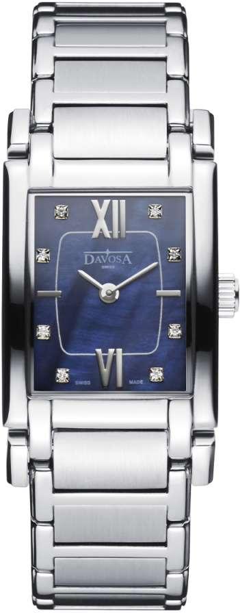 Davosa MEMORY SQUARE QUARTZ 16857255 Montre Bracelet pour femmes