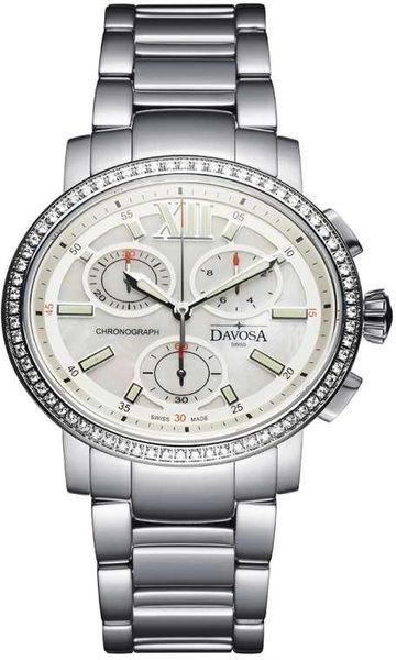 Davosa OVAL EDITION QUARTZ 16857815 Cronógrafo para mujeres Davosa OVAL EDITION QUARTZ 16857815 Cronógrafo para mujeres