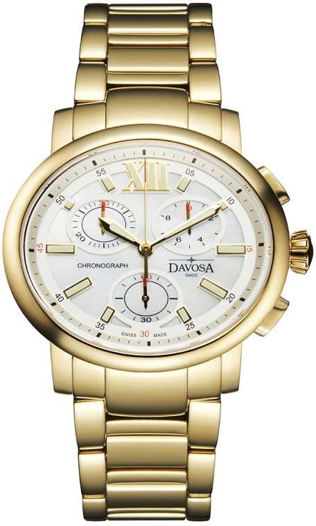 Davosa OVAL EDITION QUARTZ 16857915 Damenchronograph