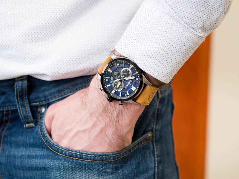 Timberland TIDEMARK TDWJF2001901 Herenchronograaf Timberland TIDEMARK TDWJF2001901 Herenchronograaf