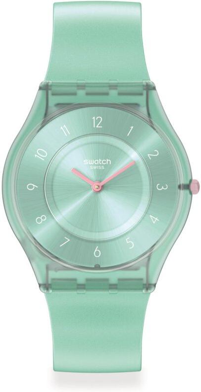 Swatch PASTELICIOUS TEAL SS08L100 Dames armbandhorloge