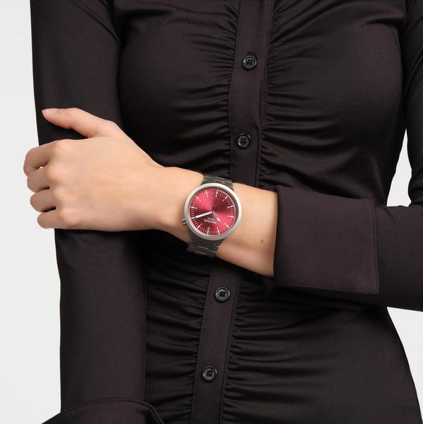 Swatch SCARLET SHIMMER SB07S104G Unisex horloge Swatch SCARLET SHIMMER SB07S104G Unisex horloge