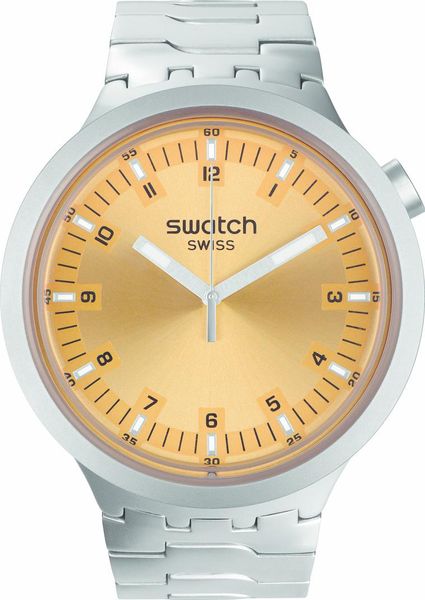 Swatch AMBER SHEEN SB07S103G Unisex horloge Swatch AMBER SHEEN SB07S103G Unisex horloge