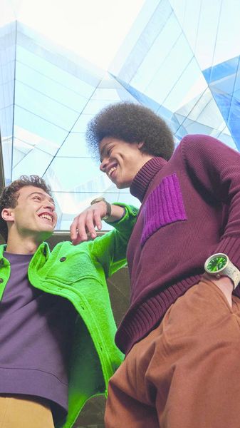 Swatch FOREST FACE SB07S101G Unisex horloge Swatch FOREST FACE SB07S101G Unisex horloge