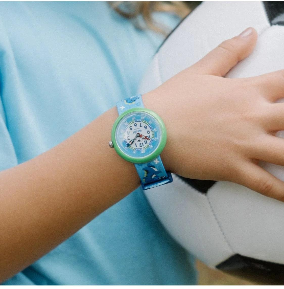 Flik Flak SOCCEROZAURUS FBNP209 Orologio per bambino