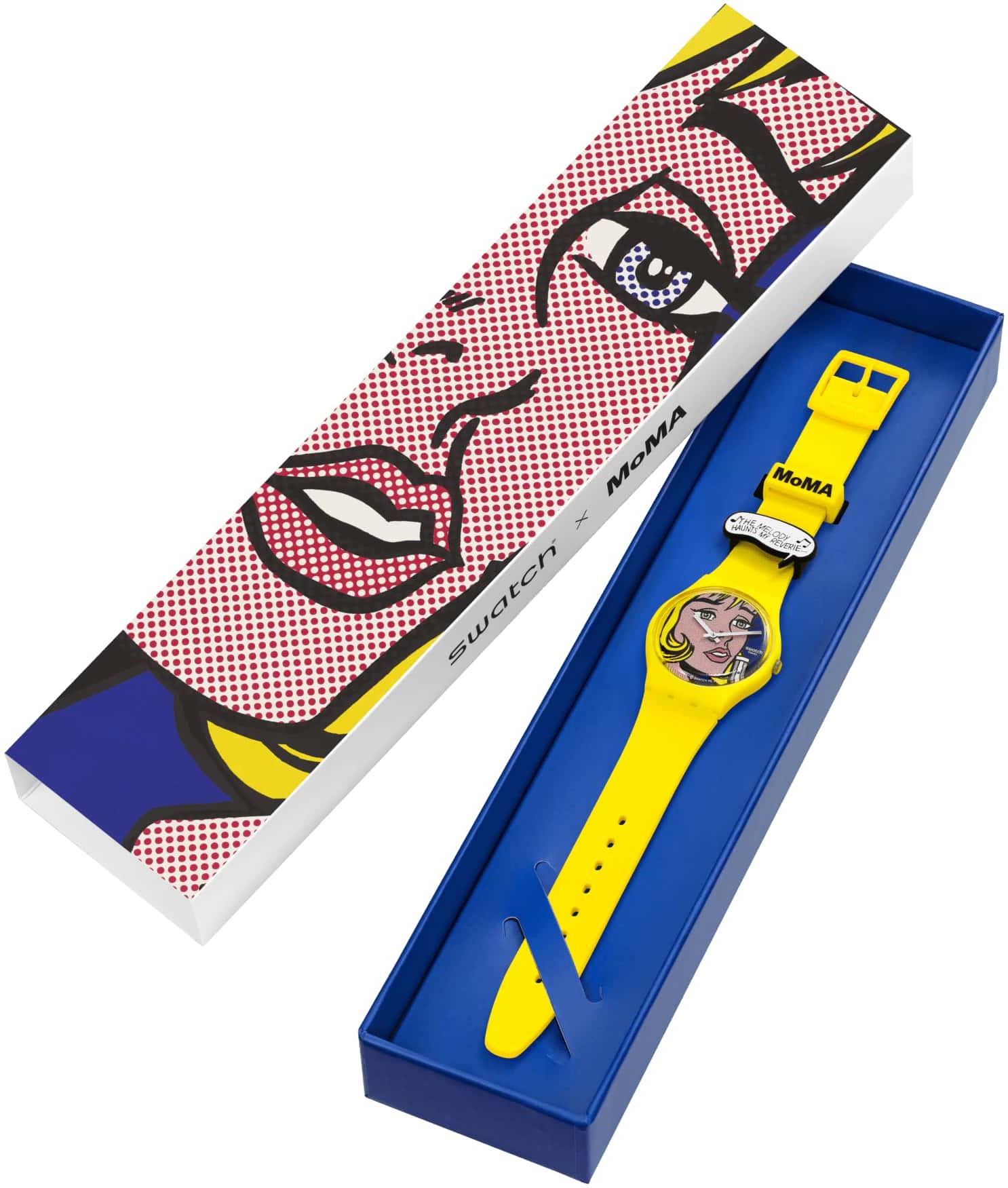 Swatch REVERIE BY ROY LICHTENSTEIN, THE WATCH SO28Z117 Wristwatch for women