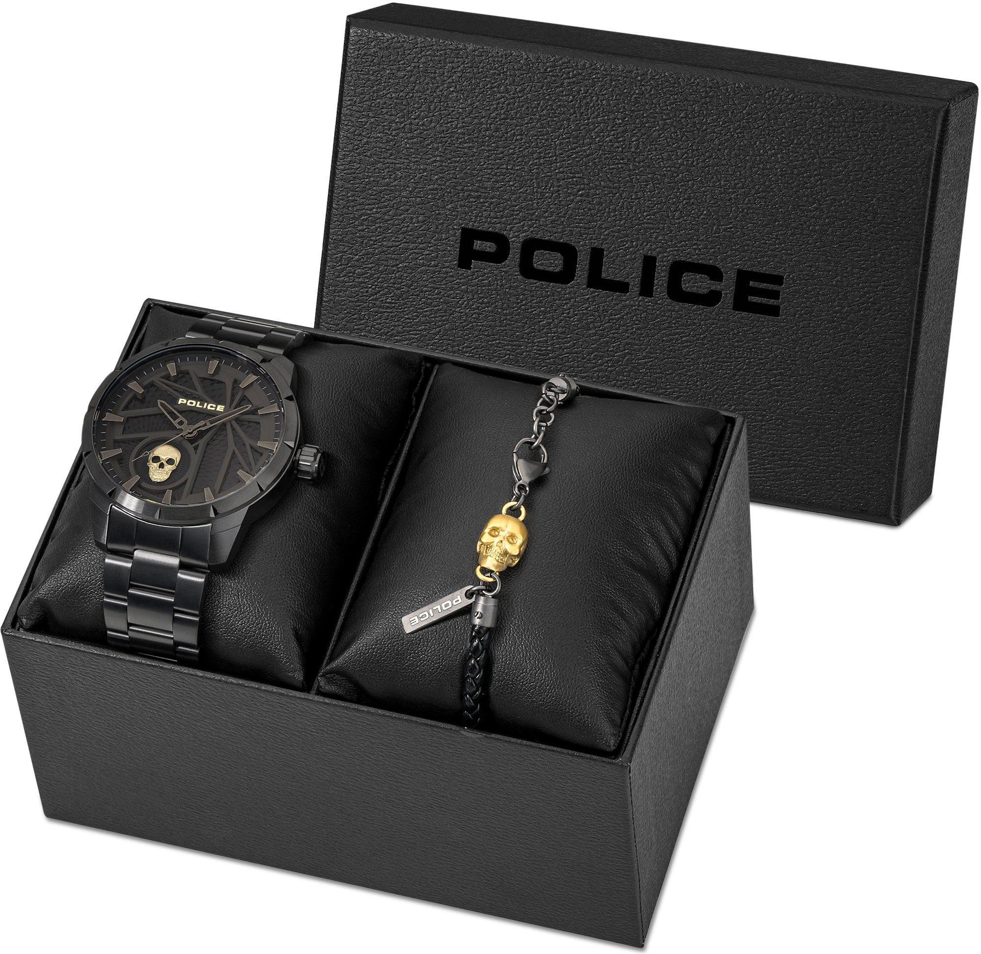 Police NEIST (SKULL) PEWJG2227301-SETA Heren armbandhorloge