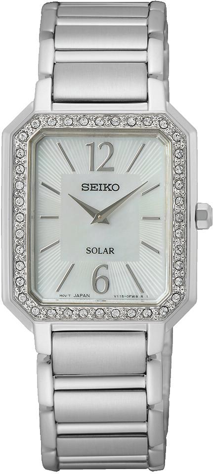 Seiko Solar SUP465P1 Dames armbandhorloge