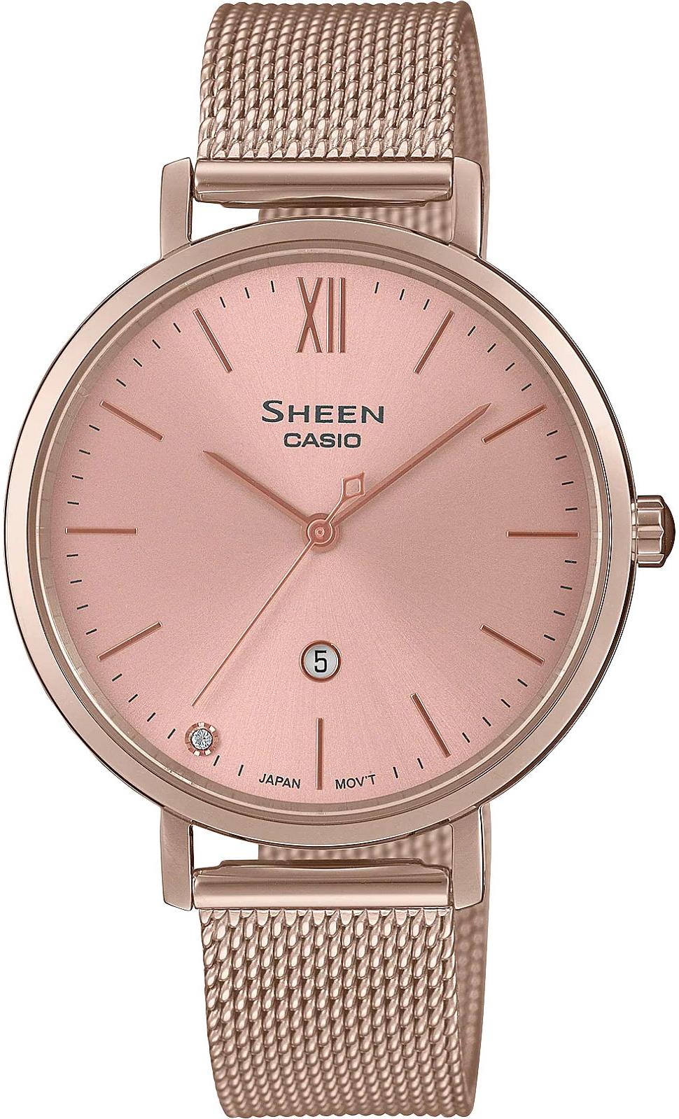 Casio Sheen Classic SHE-4539CM-4AUER Montre Bracelet pour femmes