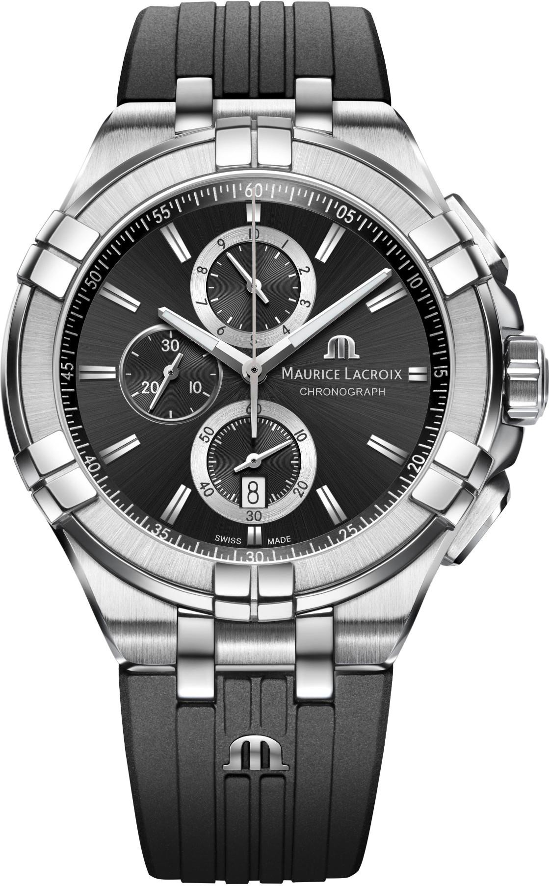 Maurice Lacroix AIKON AI1018-SS001-330-2 Cronógrafo para hombres Momento Estelar de Diseño